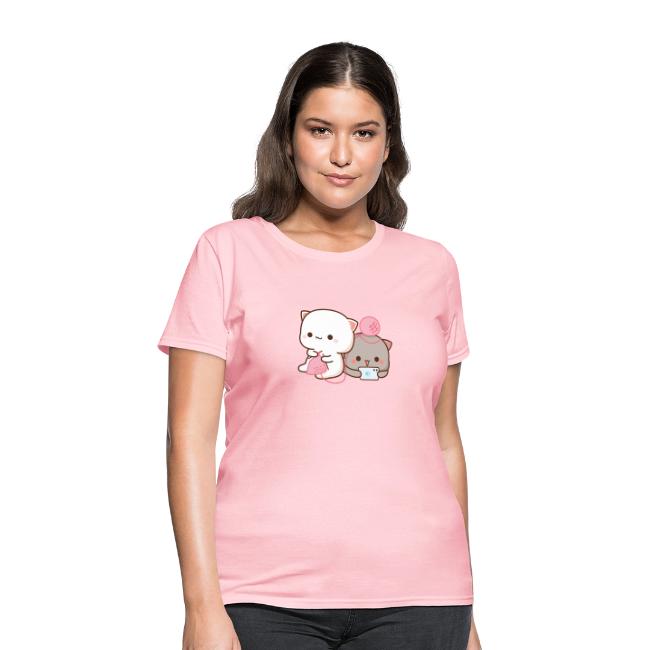 peach workout shirt
